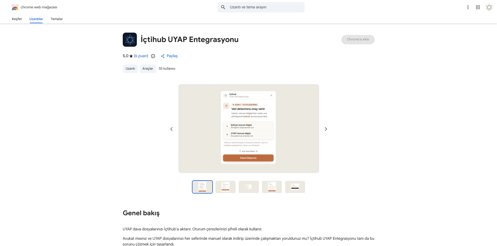 İçtiHub Dava Yönetimi & UYAP ekran görüntüsü